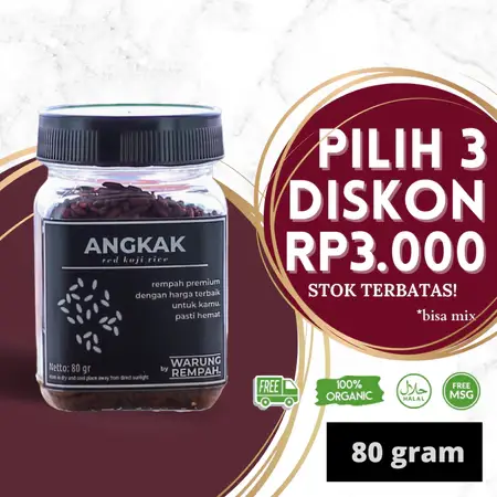 Angkak Merah Premium – Turunkan Kolesterol & Tingkatkan Sirkulasi Darah