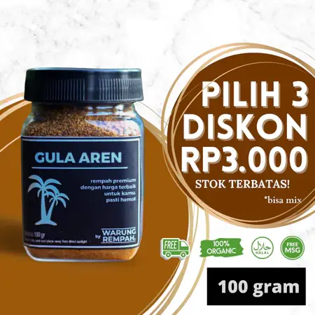 Gula Aren Asli 100%
