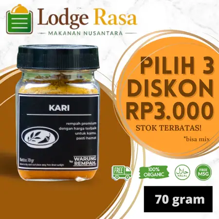 Starter Pack Kari India: Rempah Alami, Tanpa Pengawet, Siap Masak